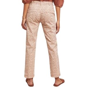 Anthropologie The Wanderer Womens Animal‎ Print Denim Utility Pants Size 29